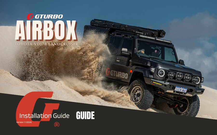 GTurbo VDJ70 Airbox Install Instructions
