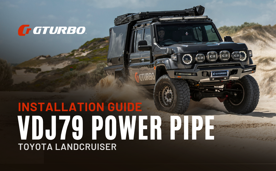 GTurbo VDJ70 Power Pipe Install Guide