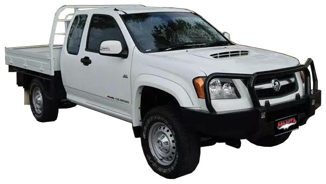 Manta 3in Turbo Back Exhaust - Holden Colorado RC 3.0L 4JJ1TC Turbo Diesel Cab Chassis LWB 2010-2012