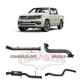 Manta 3in Exhaust - Volkswagen Amarok 2H TDI550 TDI580 3.0L V6 Turbo Diesel 2016-2022