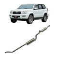Manta 3in Turbo Back Exhaust - Toyota Prado KZJ120R 3.0L 1KZ-TE Turbo Diesel 2003-2007