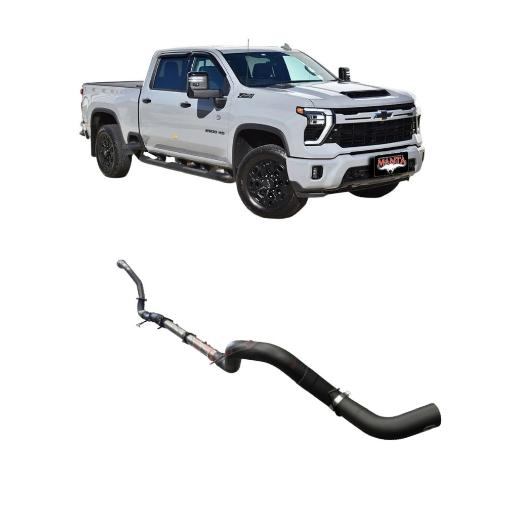 Manta Exhaust - Chevrolet Silverado 2500 HD 6.6L L5P Duramax Turbo Diesel V8 Ute 2020-2025