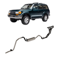 FZJ80 4.5L 1FZ-FE Petrol, Wagon 1992 To 1997, Extractors Back / Full System Exhaust