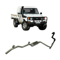 HZJ79 6cyl 4.2L Diesel, 1HZ Ute 1999 To 2006, 2.5in Extractors / Exhaust System
