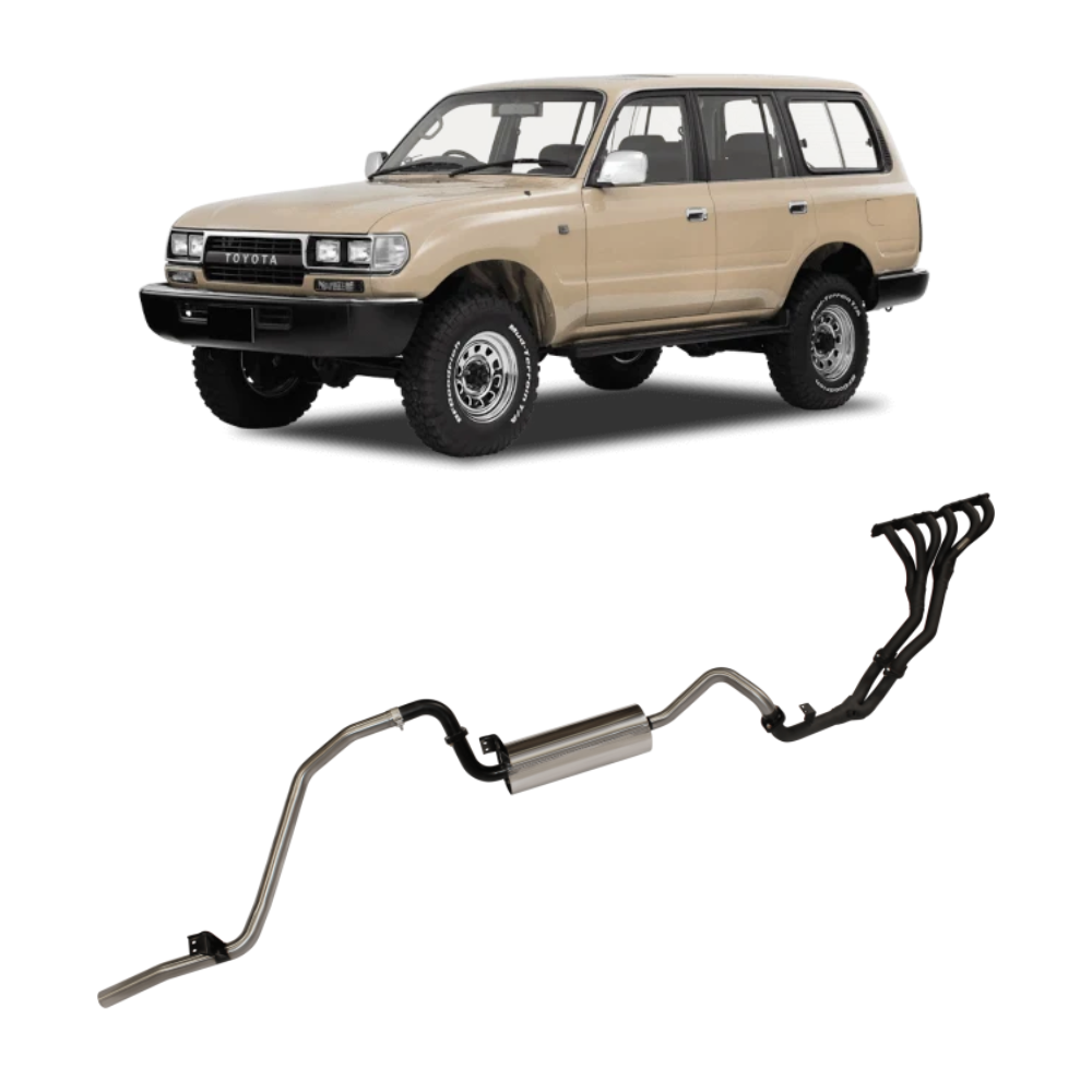 HZJ80 4.2L 1HZ Diesel, Wagon 1990 To 1997, Extractors Back / Manifold Back / Full System Exhaust