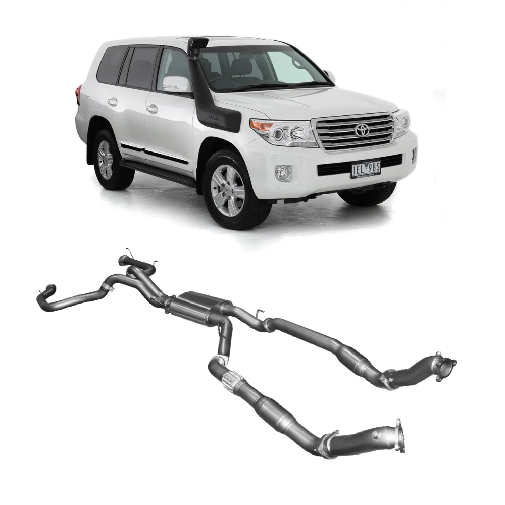 VDJ200 V8 4.5L TT Diesel, Wagon 2007 To 2015, Turbo Back Exhaust