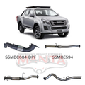 Manta 3in Exhaust - Isuzu D-Max 3.0L CRD 2017-2020 (with DPF)