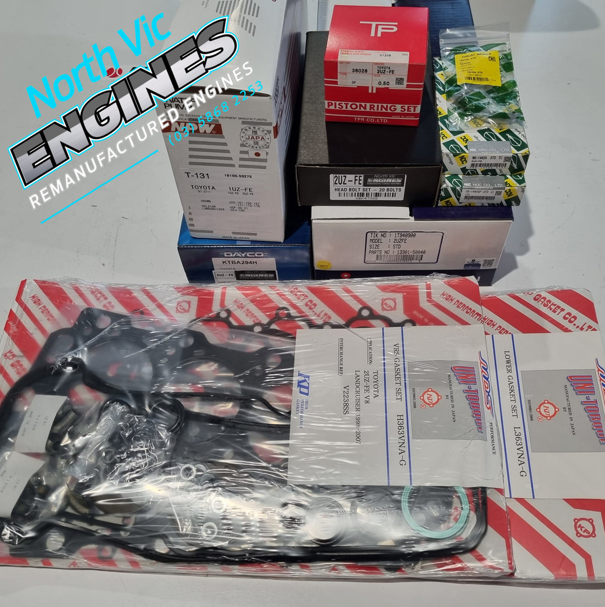 NVP Engine Rebuild Kit - Toyota 2UZ-FE V8 (100 Series)