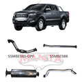 Manta 3in Exhaust - Ford Ranger PX2 PX3 3.2L P5AT Turbo Diesel DPF 2016-2022