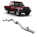 VDJ79 V8 4.5L TD, (Pre DPF) Single Cab Ute 2007 To 2016, Turbo Back Exhaust