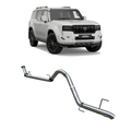 Manta 3in Stainless Exhaust - Toyota Prado GDJ251R 250 Series 2.8L 1GD-FTV Turbo Diesel DPF 2024-Current