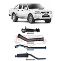 Manta 3in Turbo Back Exhaust - Nissan Navara D22 3.0L ZD30 Turbo Diesel 2002-2006