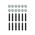 Exhaust Manifold Stud & Nut Kit - Genuine Toyota - 1HZ, 1HD-T, 1HD-FT & 1HD-FTE 4.2L