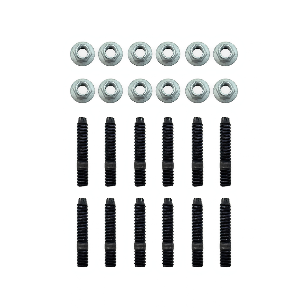 Exhaust Manifold Stud & Nut Kit - Genuine Toyota - 1HZ, 1HD-T, 1HD-FT & 1HD-FTE 4.2L