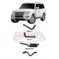 Manta 3in Turbo Back Exhaust - Mitsubishi Pajero NS NX 3.2L 4M41 Turbo Diesel Auto DPF With Sensors 2006-2008 & 2016-Current