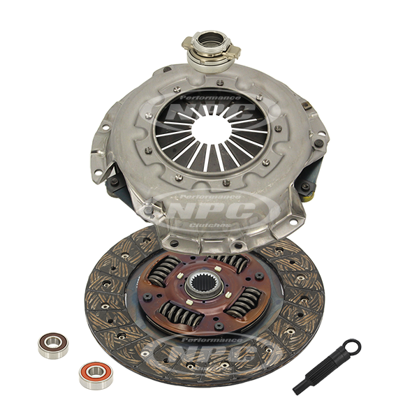 NPC Heavy Duty Organic Clutch Kit (suits factory flywheel) - Mitsubishi Triton 2000-2006 (MK 6G72 3.0L V6 2WD)