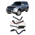 Manta 3in Turbo Back Exhaust - Mitsubishi Pajero NS NT 3.2L 4M41 Turbo Diesel Auto DPF No Sensors 2006-2008