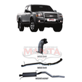 Manta 3in Turbo Back Exhaust - Ford Ranger PJ PK 3.0L WEAT Turbo Diesel Auto 2006-2011