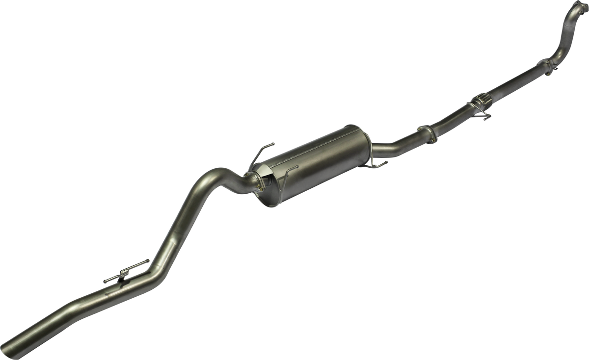 Manta 3in Turbo Back Exhaust - Holden Colorado RG 2.8L Duramax Turbo Diesel No DPF 2012-2016