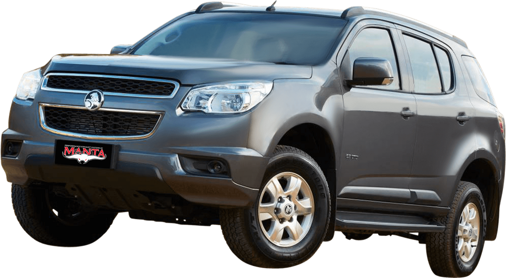 Manta 3in Turbo Back Exhaust - Holden Colorado 7 RG 2.8L Duramax Turbo Diesel No DPF 2012-2016