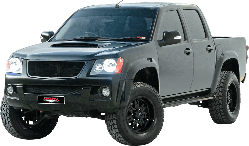 Manta 3in Turbo Back Exhaust - Holden Colorado RC 3.0L 4JJ1TC Turbo Diesel Styleside SWB 2008-2010