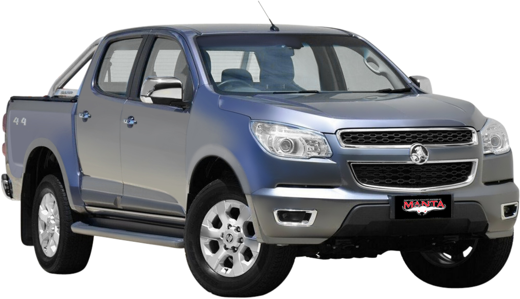 Manta 3in Turbo Back Exhaust - Holden Colorado RG 2.8L Duramax Turbo Diesel No DPF 2012-2016