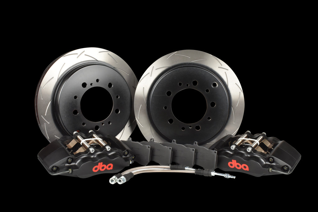DBA Front Performance Brake Upgrade Kit - Toyota Landcruiser 76/78/79 Series VDJ (01/2007 - 07/2016, Manual Locking Hubs)