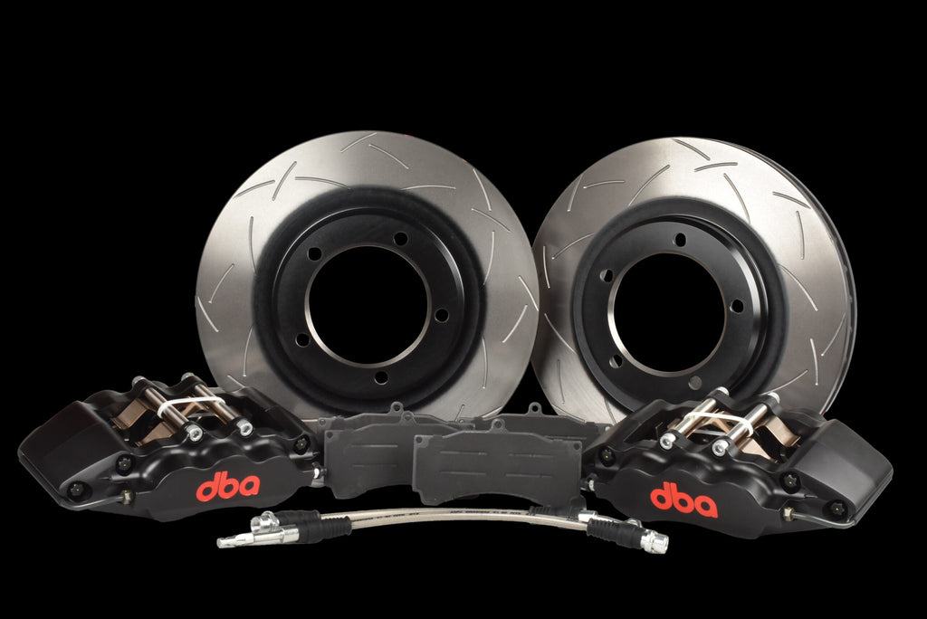 DBA Front Performance Brake Upgrade Kit - Toyota Landcruiser 76/78/79 Series VDJ (08/2016 on, Auto Locking Hubs)