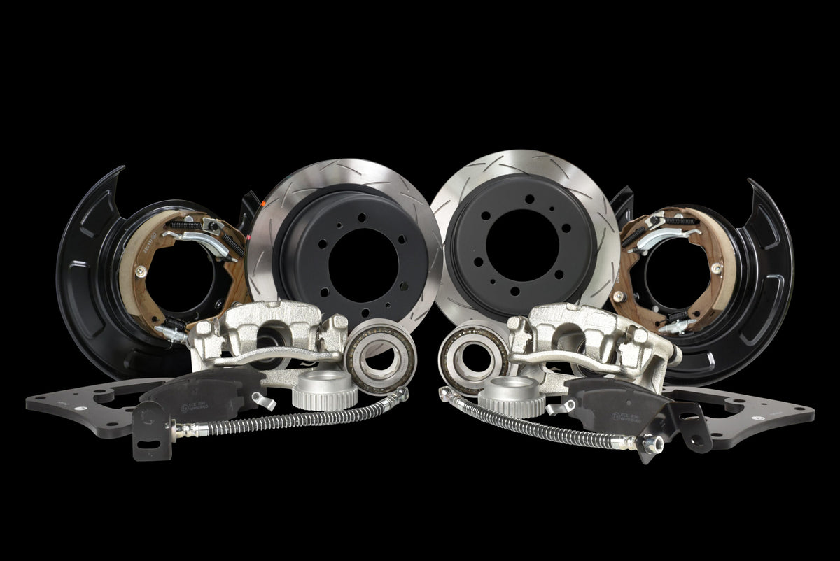 DBA Rear Drum to Disc Conversion Kit - Isuzu D-Max (2012 on)