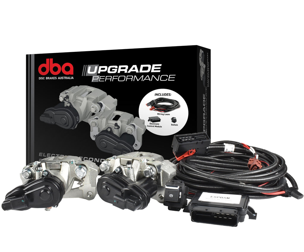 DBA Rear Electric Secondary Park Brake Kit - Toyota Landcruiser 70 Series (01/2007 on)