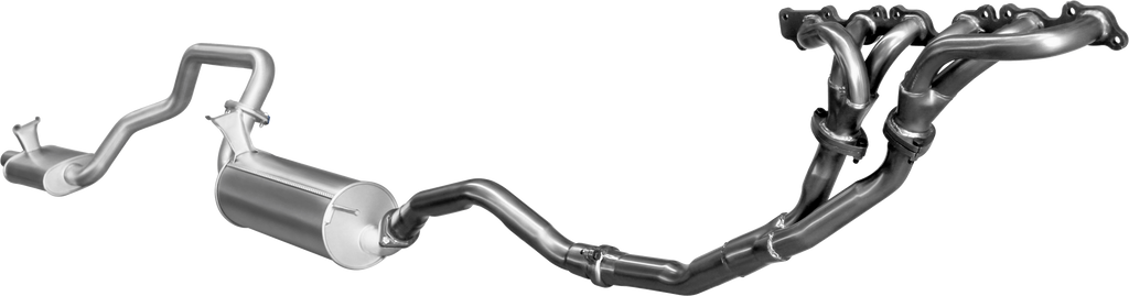 FZJ105 4.5L 1FZ Petrol, Wagon 1998 To 2007, Extractors Back / Full System Exhaust