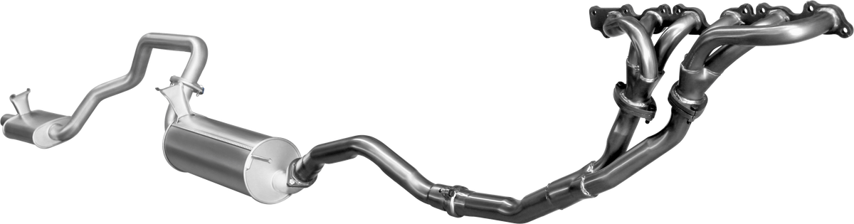 FZJ105 4.5L 1FZ Petrol, Wagon 1998 To 2007, Extractors Back / Full System Exhaust