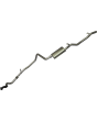 HDJ79/78 6cyl 4.2L TD, 1HD-FTE Ute 2001 To 2006, 3in Turbo Back Exhaust