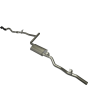 HZJ79 6cyl 4.2L Diesel, 1HZ Ute With Aftermarket Turbo 1999 To 2006, 3in Turbo Back Exhaust