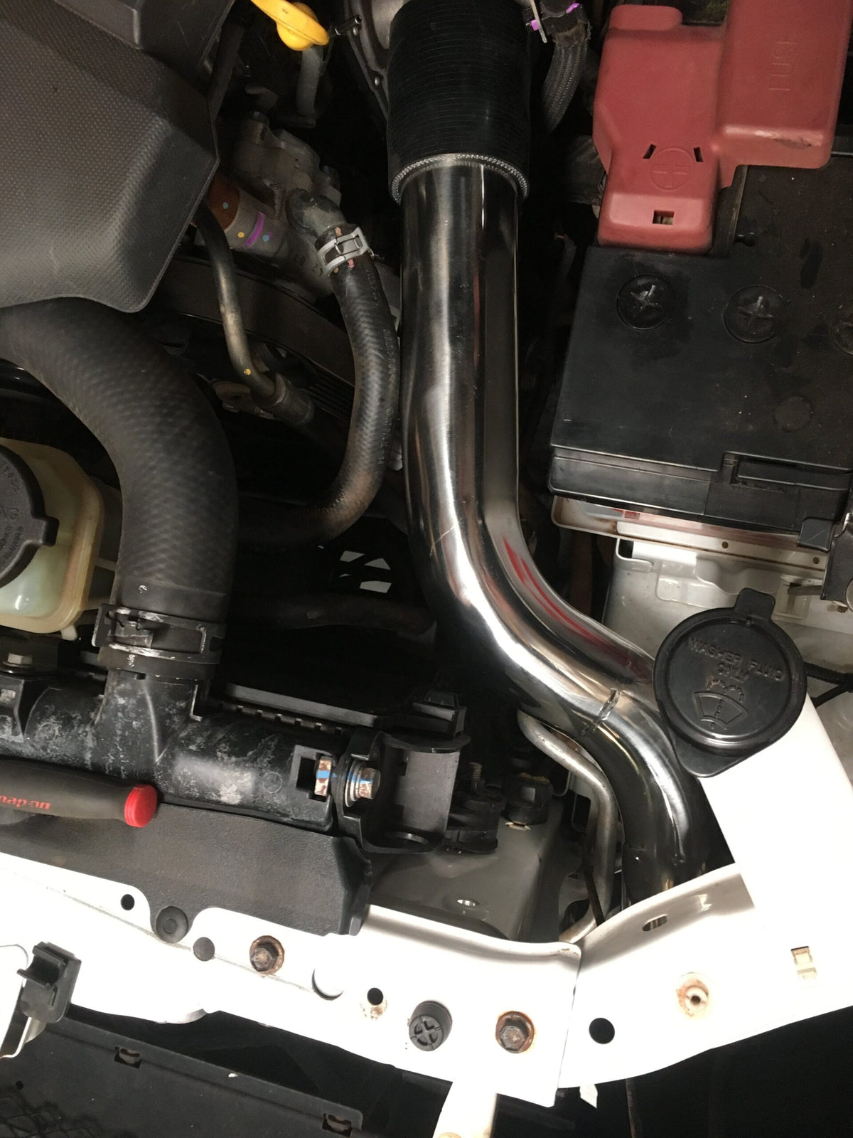 PDI Hilux intercooler fitted