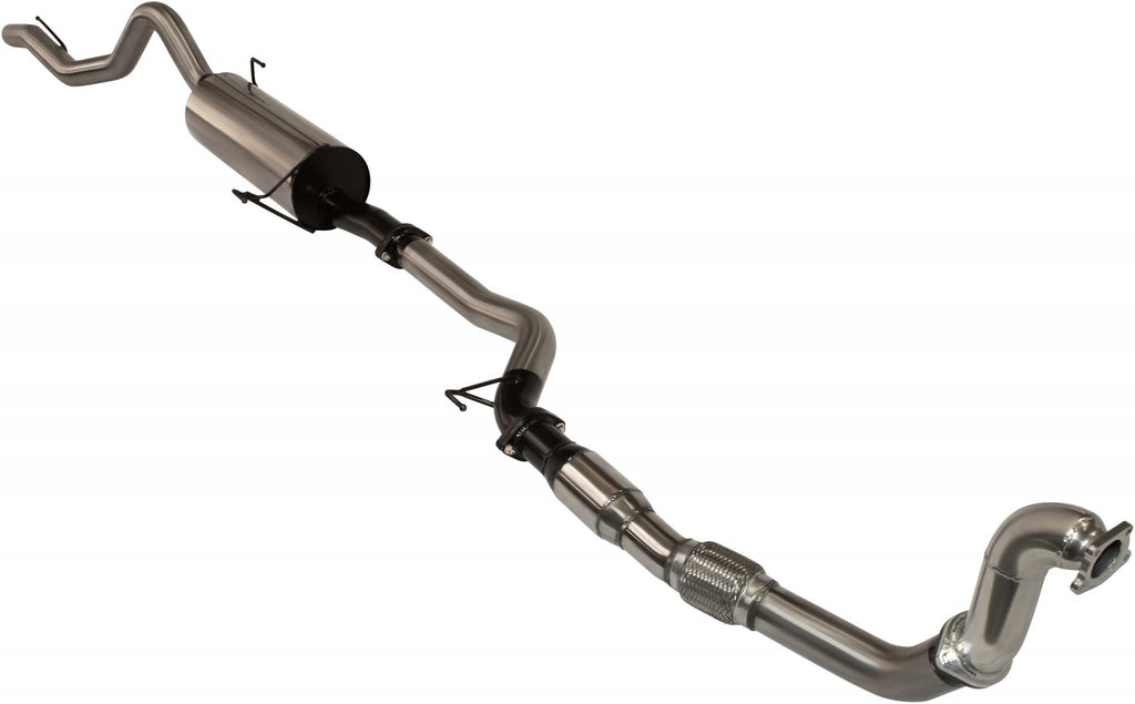 Manta 3in Turbo Back Exhaust - Holden Rodeo RA 3.0L 4JH1TC Turbo Diesel Styleside SWB 2003-2006