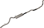 Manta 3in Turbo Back Exhaust - Holden Colorado RC 3.0L 4JJ1TC Turbo Diesel Styleside SWB 2008-2010