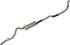 Manta 3in Turbo Back Exhaust - Holden Rodeo RA 3.0L 4JJ1TC Common Rail Turbo Diesel Styleside SWB 2007-2008
