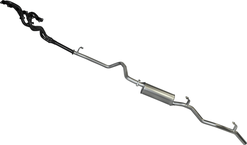 FZJ75 & FZJ78 6cyl 4.5L Petrol, 1FZ-FE Ute & Troop Carrier 1992 To 2006, 2.5in Extractors / Exhaust System