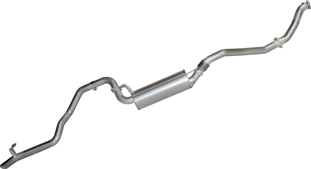 HZJ105 4.2L 1HZ Diesel With Aftermarket Turbo, Wagon 1998 To 2007, Turbo Back Exhaust