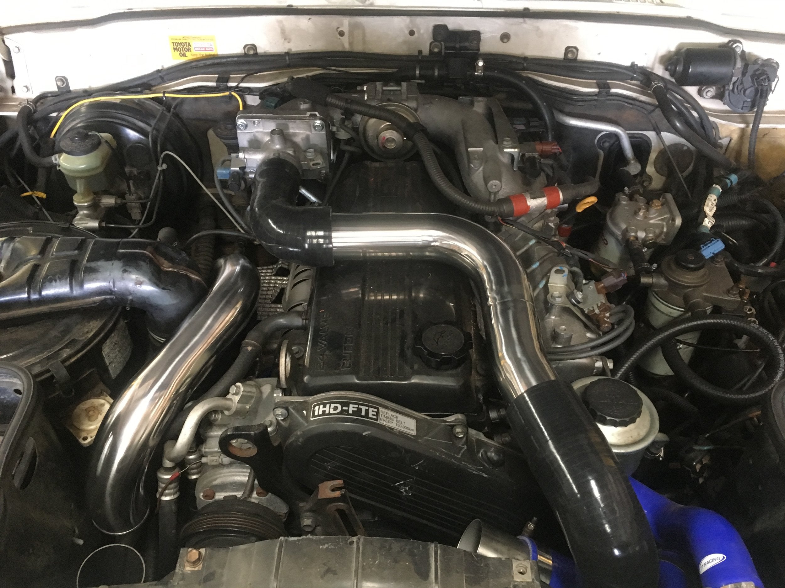 Landcruiser+80+series+Front+mount+PDI+FTE+with+crossover