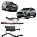 Manta 3in Exhaust - Isuzu MU-X 3.0L Turbo Diesel 2013-2025