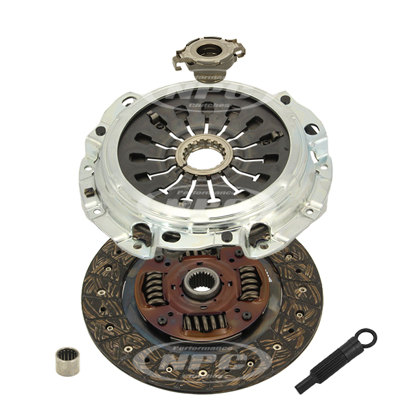 NPC Heavy Duty Organic Clutch Kit (suits factory flywheel) - Mazda Rotary 1992-2002