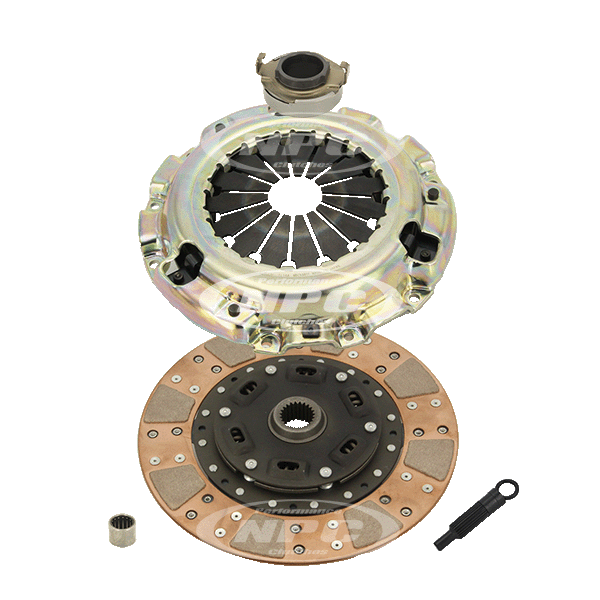 NPC Heavy Duty Cushion Button Clutch Kit (suits factory flywheel) - Mazda Rotary 1986-1991