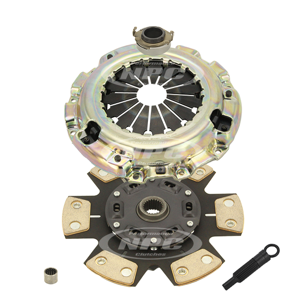 NPC Heavy Duty Button Clutch Kit (suits factory flywheel) - Mazda Rotary 1986-1991