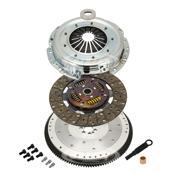 NPC Super Heavy Duty Organic Clutch & Flywheel Package (Viper Upgrade including 9kg Alloy Flywheel) - Nissan Patrol 1988-1999