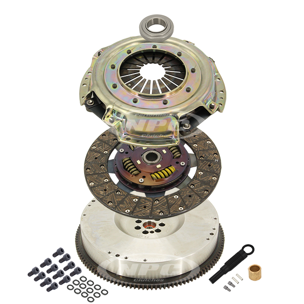 NPC Super Heavy Duty Organic Clutch & Flywheel Package - Nissan Patrol 2000-2004