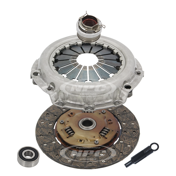 NPC Heavy Duty Organic Clutch Kit (suit factory flywheel) - Toyota Landcruiser 1990-1999
