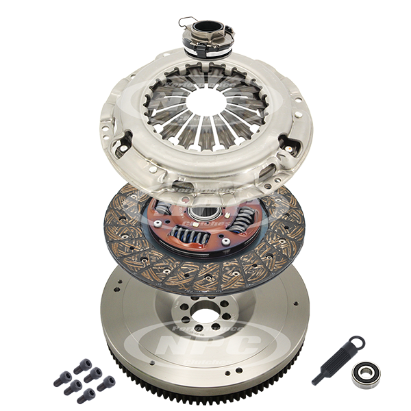 NPC Heavy Duty Organic Clutch & Flywheel Package - Toyota Hilux 1997-2000