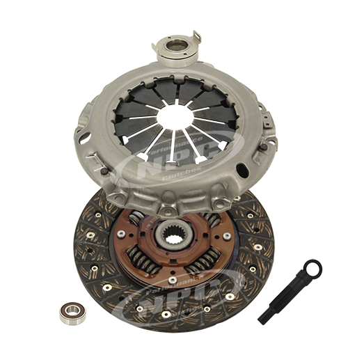 NPC Heavy Duty Organic Clutch Kit (suits factory flywheel) - Suzuki Swift 2005-2011
